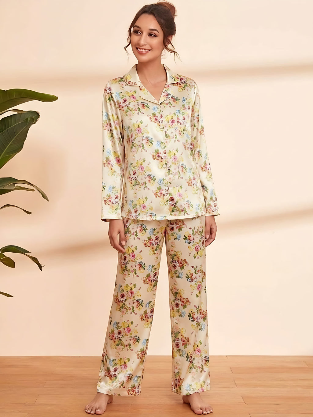 Pyjama Satin de Soie Premium