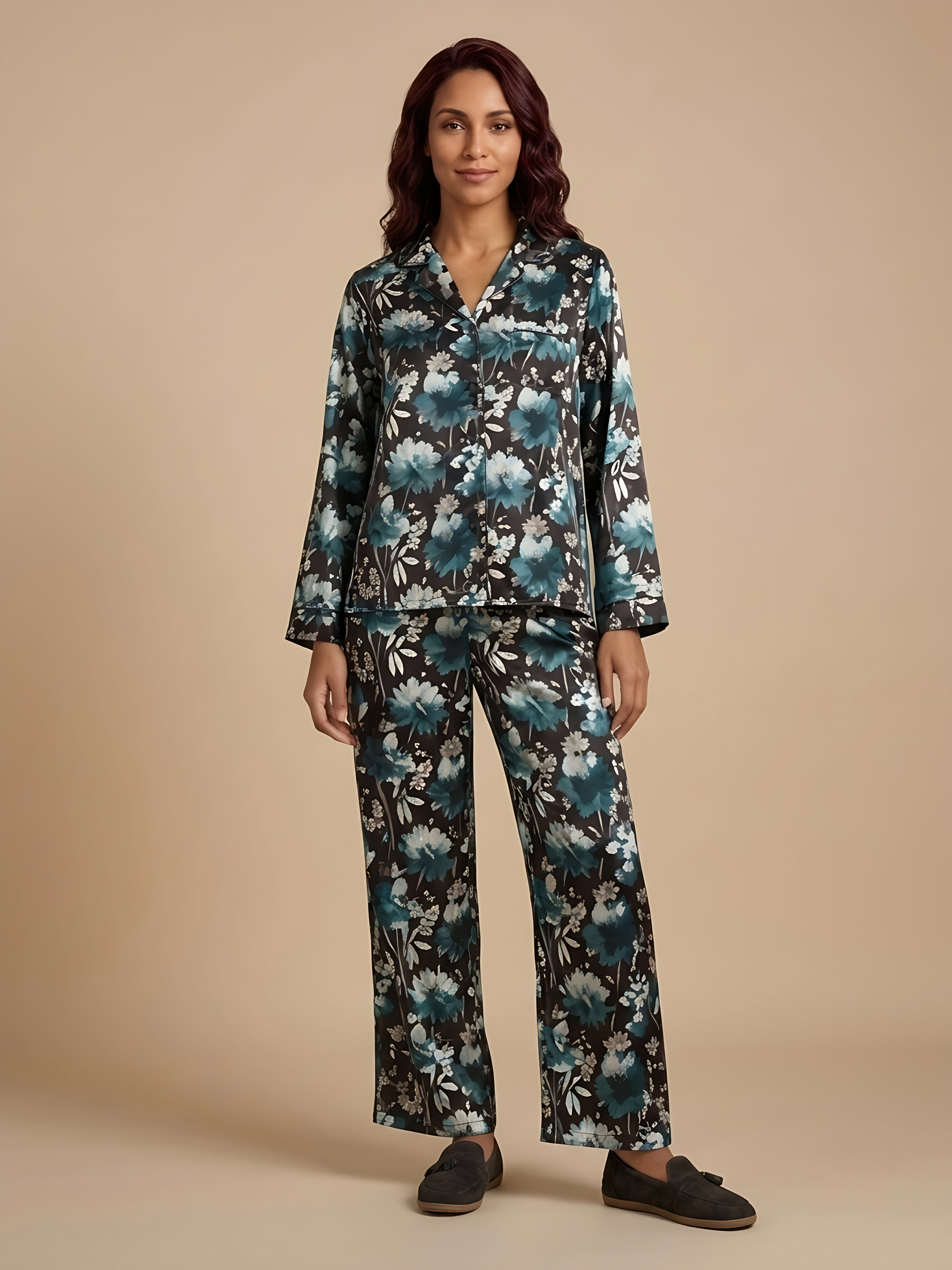 Pyjama en Satin de Soie Premium