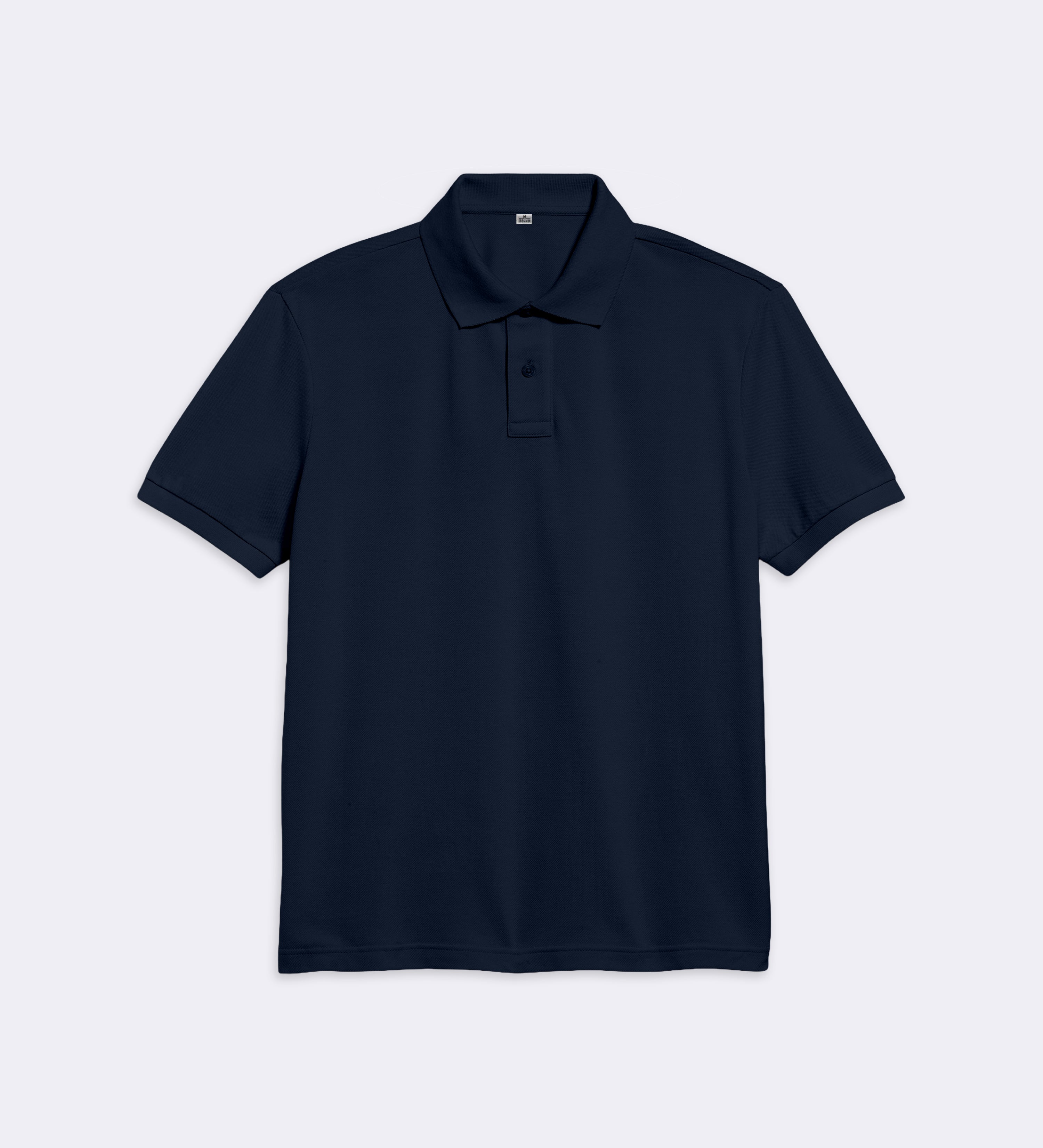 Polo Bleu Marine Regular Fit 100% coton