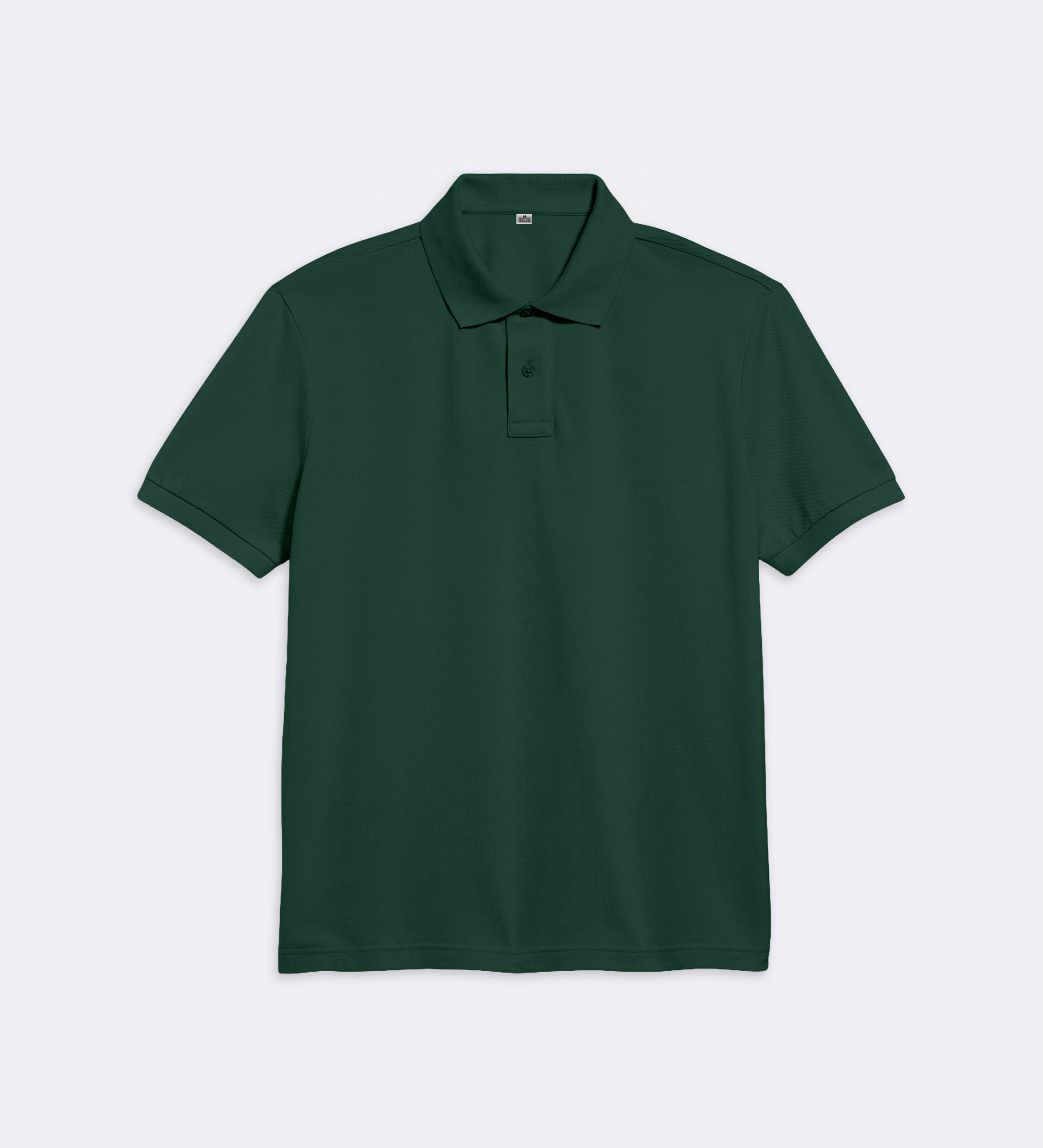 Polo Vert Regular Fit 100% coton