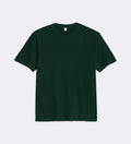 T-Shirt Vert Foncé Regular Fit 100% coton
