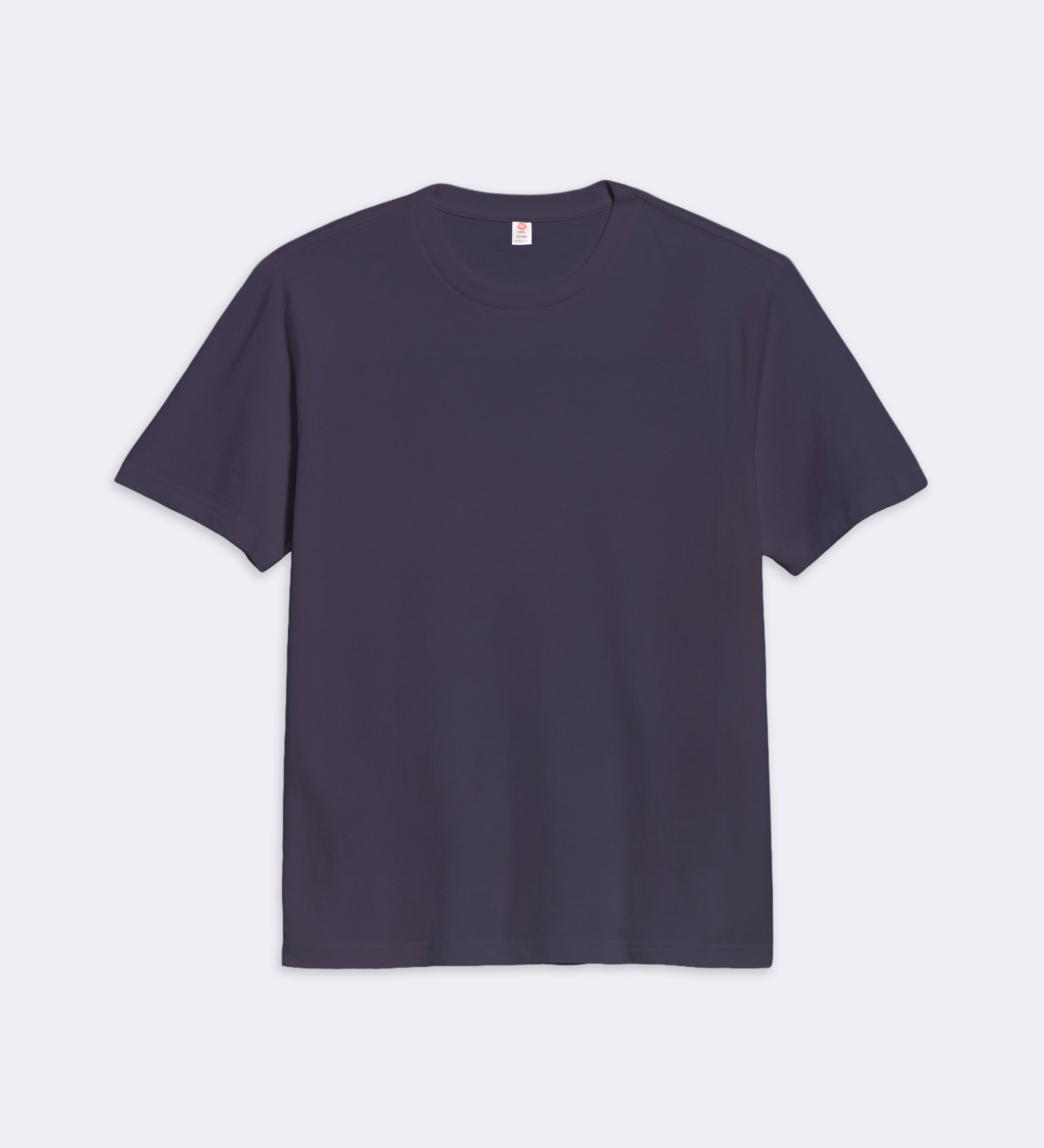 T-Shirt Gris Foncé Regular Fit 100% coton