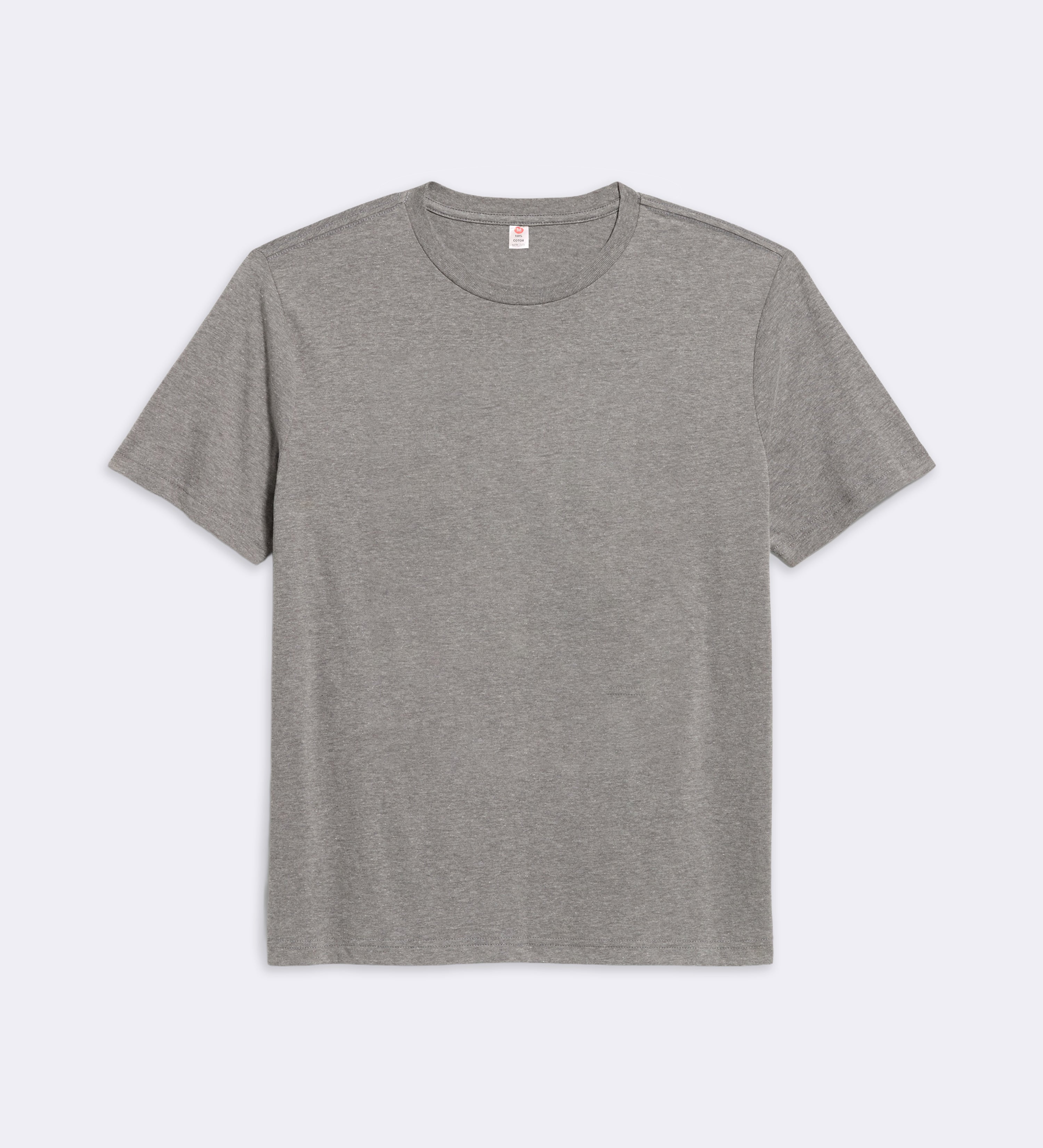 T-Shirt Gris Regular Fit 100% coton