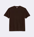 T-Shirt Marron Regular Fit 100% coton