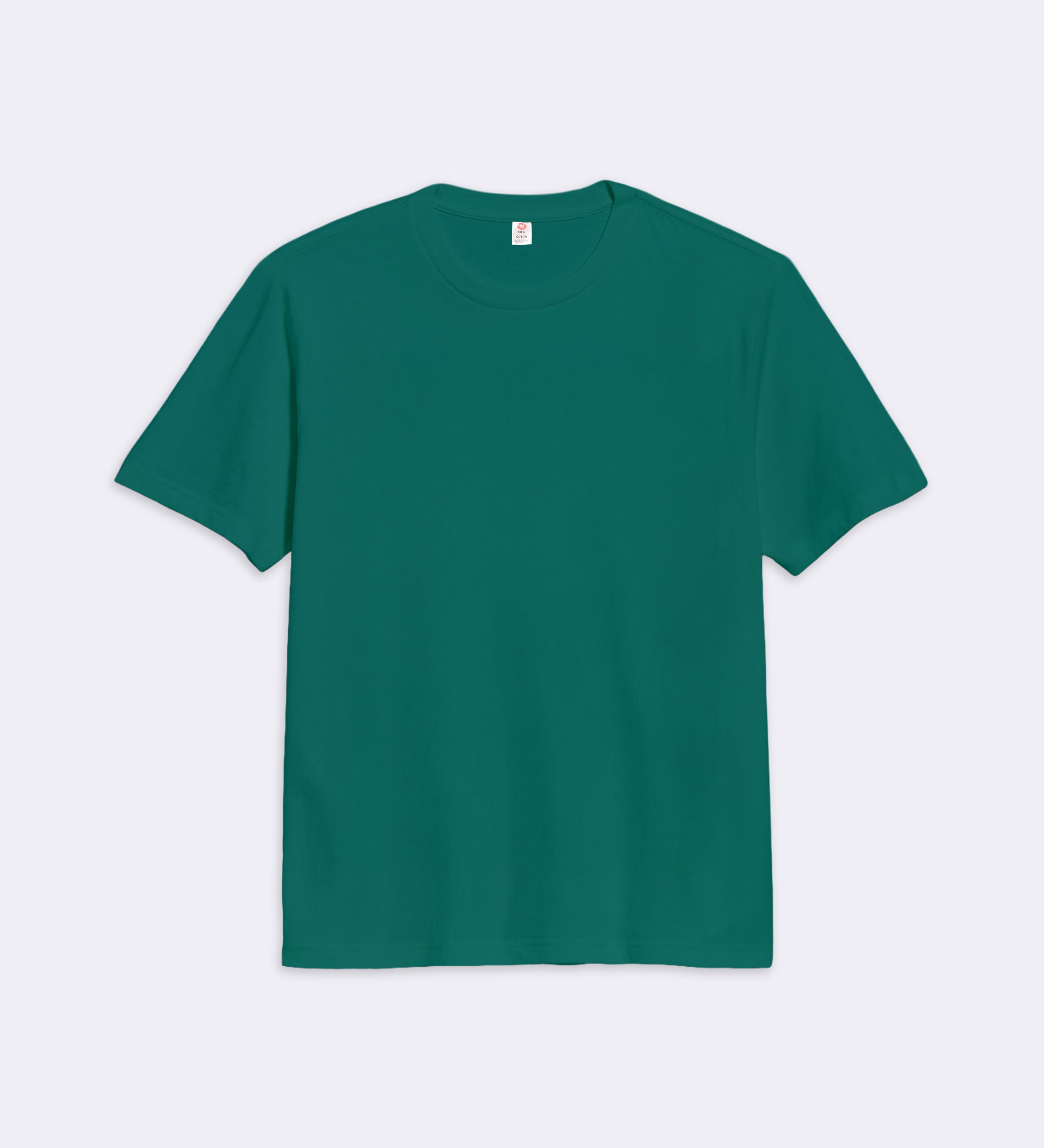 T-Shirt vert Regular Fit 100% coton